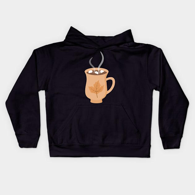 Hot Chocolate Kids Hoodie by dreaminks